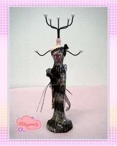   Evening Gown Mannequin Doll Necklace Jewelry Display Holder  