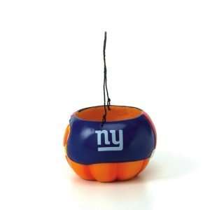 New York Giants NFL Halloween Pumpkin Candy Bucket (5.5)  