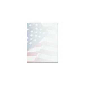  40437   American Flag Image Stationery