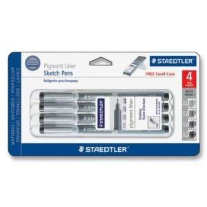  Staedtler® Pigment Liner Sketch Pens, Microtip Point 