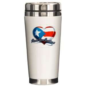  Ceramic Travel Drink Mug Puerto Rican Sweetheart Puerto Rico 