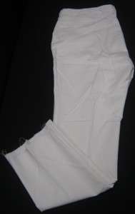 NEW MENS WORK COOK CHEF SERVER PANTS WHITE 32 64 S 7X  