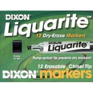  Dixon Liquarite Dry erase Markers   Blue