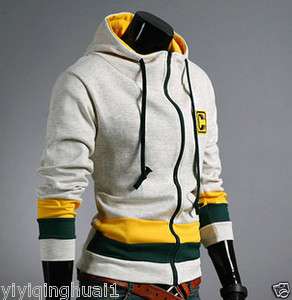 2011 NWT Mens Slim Sexy Top Designed Hoody Jacket Coats & Jackets 2 