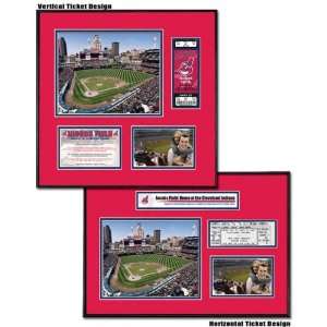  Cleveland Indians   Jacobs Field   Ticket Frame Sports 