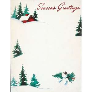  Snowy Greetings Imprintables Paper Arts, Crafts & Sewing