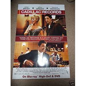 Cadillac Records Adrean Brody Movie Poster 27 X 40