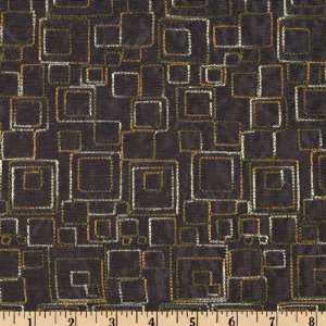  54 Wide Embroidered Faille Microchip Gravel Fabric By 