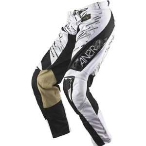 Answer JS Collection Mens Motocross Pants Tubes White/Black 36 453324