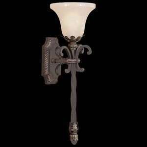  Fine Art Lamps 402881ST Chateau Rustic Iron Outdoor Wall 