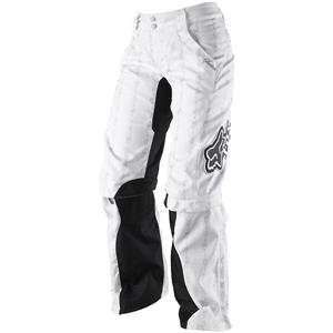  Fox Racing Womens Switch Pants   2009   3/4/Black/White 