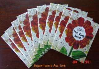 The Tiny Seed by Eric Carle Lot of 10 Books/Gifts  