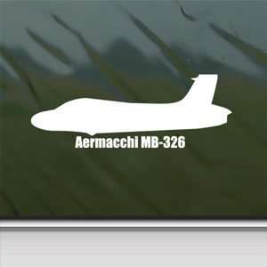  Aermacchi MB 326 White Sticker Military Soldier Laptop 