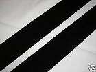 yds   2 Wide Black Crush Resistant Velvet Ribbon