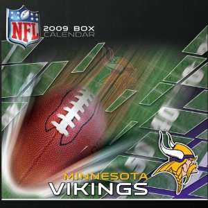  Minnesota Vikings 2009 Box Calendar