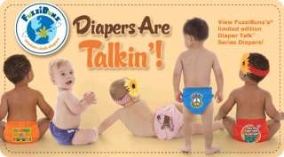   DIAPER TALK * LIMITED EDITION ONE SIZE ELITE POCKET CLOTH DIAPERS