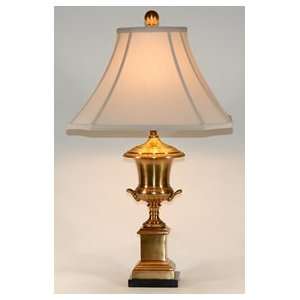  Speer Collectibles Classic Brass Urn on Marble Table Lamp 