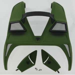   Domain II Helmet , Color Green, Style Warthog 0133 0379 Automotive