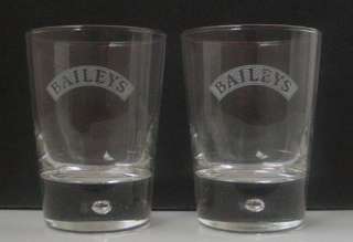 BAILEYS TUMBLER GLASSES   Pair   Collectibles  