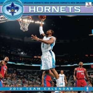  New Orleans Hornets 2010 12x12 Team Wall Calendar Sports 