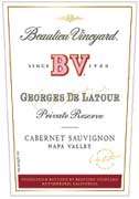 Beaulieu Vineyard Georges de Latour Private Reserve 2001 