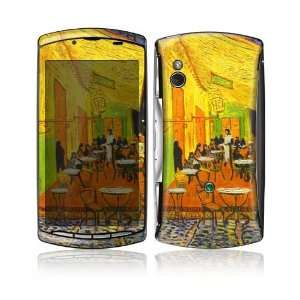   Sony Ericsson Xperia Play Decal Skin   Cafe at Night 