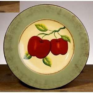 Apple Harvest Handpainted Serving Platter,Party Tray  