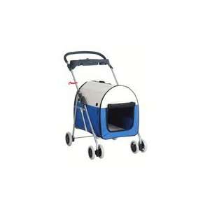  Blue Pet Stroller House Combo