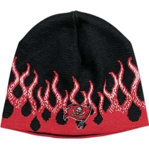  Tampa Bay Buccaneers Flame Cuffless Knit Hat Sports 
