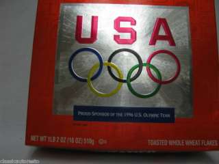 1996 OLYMPIC Collectible Wheaties Box  