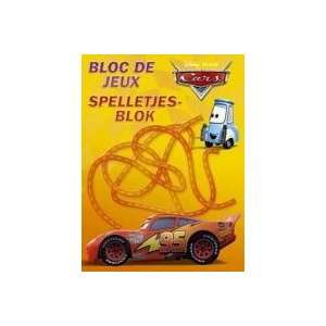    disney bloc de jeux cars x3 (9789044713978) Collectif Books
