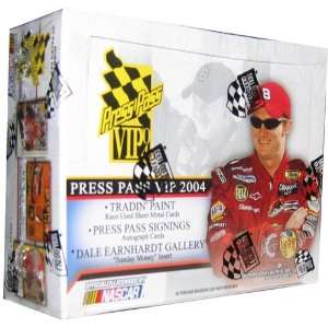  2004 Press Pass VIP Racing Cards Unopened Hobby Box 
