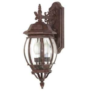   Central Park   Three Light Outdoor Wall Lantern   Central Park Home