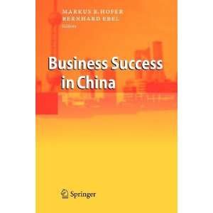  Business Success in China (9783540824848) Books