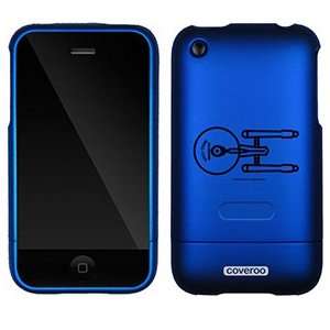  Star Trek Icon 45 on AT&T iPhone 3G/3GS Case by Coveroo 