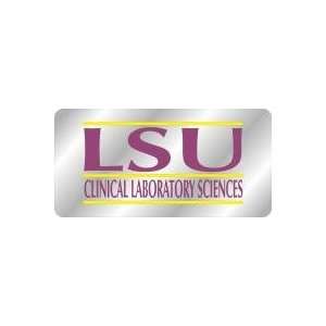  LSU Clinical Laboratory Sciences License Plate Sports 
