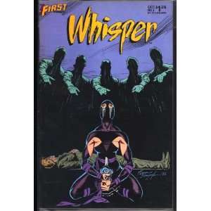  Whisper (First Comic #3) October 1986 Steven Grant Books