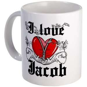  I love Jacob Twilight movie Mug by  Kitchen 