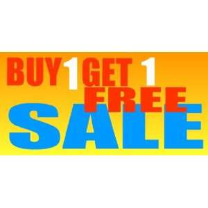  3x6 Vinyl Banner   Buy One Get One Free Sale Everything 