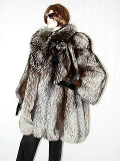   of the most gorgeous silver fox fur coats at a very affordable price