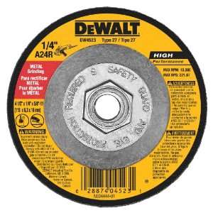   Inch by 1/4 Inch by 5/8 Inch General Purpose Metal Grinding Wheel