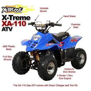  X treme Electric XA 110 GAS POWERED ATV   CARB COMPLIANT 