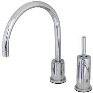Elements of Design ES800 Widespread Kitchen Faucet with Metal Lever 