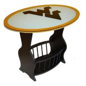  West Virginia Glass End Table
