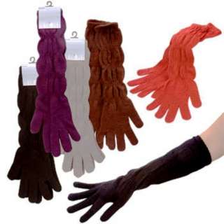 Arm Warmers Full Fingered Winter Gloves Elbow Gloves  USA 
