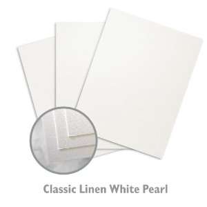  CLASSIC Linen White Pearl Paper   500/Carton Office 
