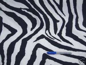 Fabric Premier Home Decor Broad Stripe Zebra FL116  