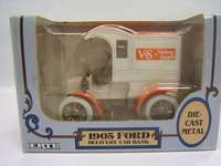 Ertl V&S Variety Stores 1905 Ford Delivery Car Bank MIB  