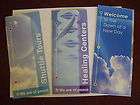 TV SERIES SET OF 3 PEACE AMBASSADOR BROCHURES + COA