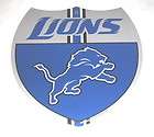 NFL Interstate Sign, Detroit Lions, NEW